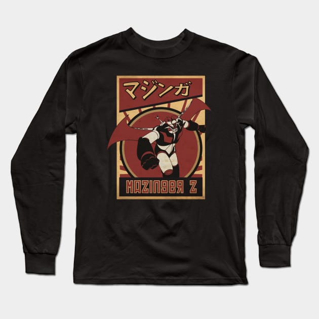 Mazinga Z Session Long Sleeve T-Shirt by CTShirts